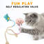 Jouets pour chat avec cordes à mâcher 21,65 po
