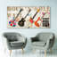 Rock'n'roll Wall by Steven Hill - Wrapped Canvas Painting-623468594