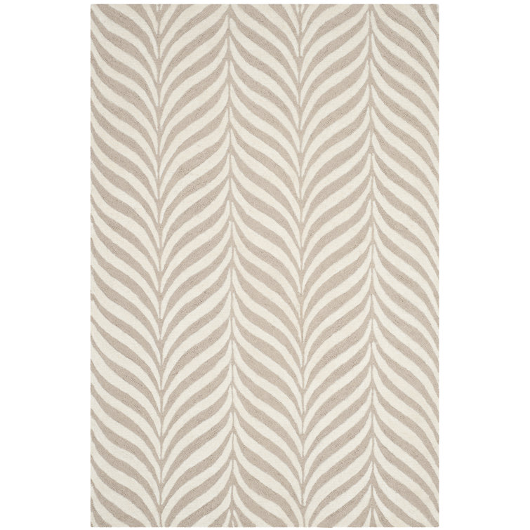 Bowers Hand Tufted Wool Geometric Rug