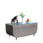 Table basse avec verre trempé