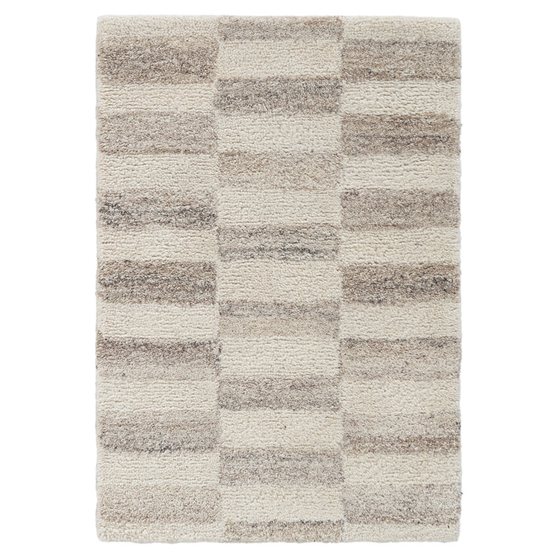 Tapis d'intérieur en laine Steps, Rectangulaire 2 pi x 3 pi