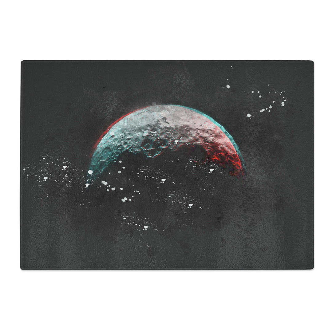 Tempered Glass Moon Chopping Board