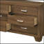 Commode à finition chêne Miquell