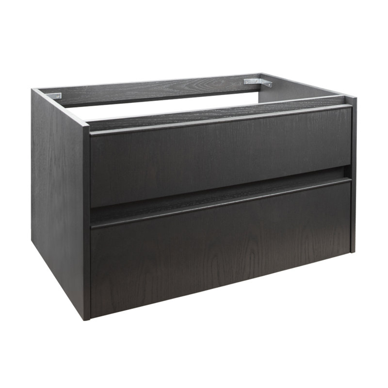 Pronto 35.75'' W Single Bathroom Vanity Base, Ash Gray