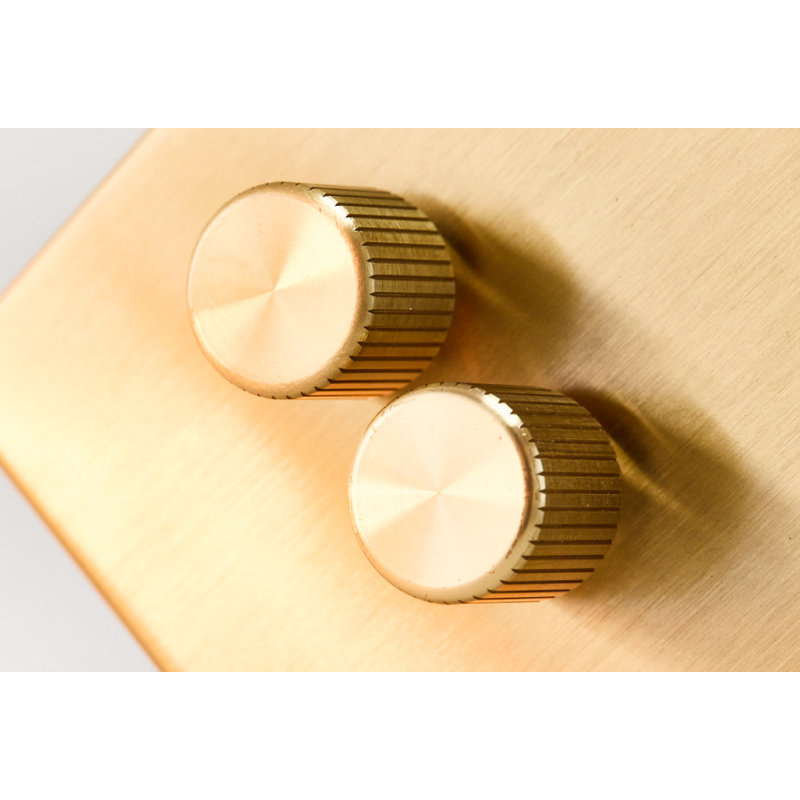 Accessoire double gradateur en laiton, Laiton, 2