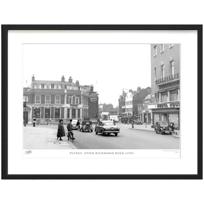 Putney, Upper Richmond Road C1955 1 Piece Single Picture Frame Wall Art