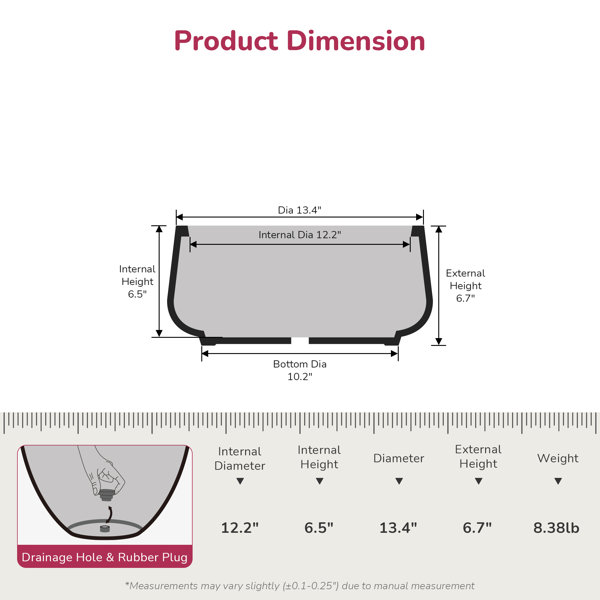 Product Dimensions