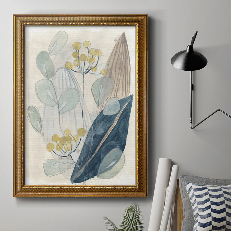 Toile encadrée de qualité supérieure Terra Garden II - prête à être accrochée, H 20 po x l 16 po