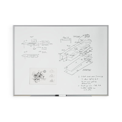 Tableau effaçable magnétique U Brands, cadre en aluminium