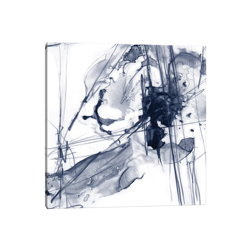 «Charting the Universe I» par Ethan Harper - reproduction d'art, H 37 po x l 37 po x P 1,5 po, Toile tendue, Pas de tapis