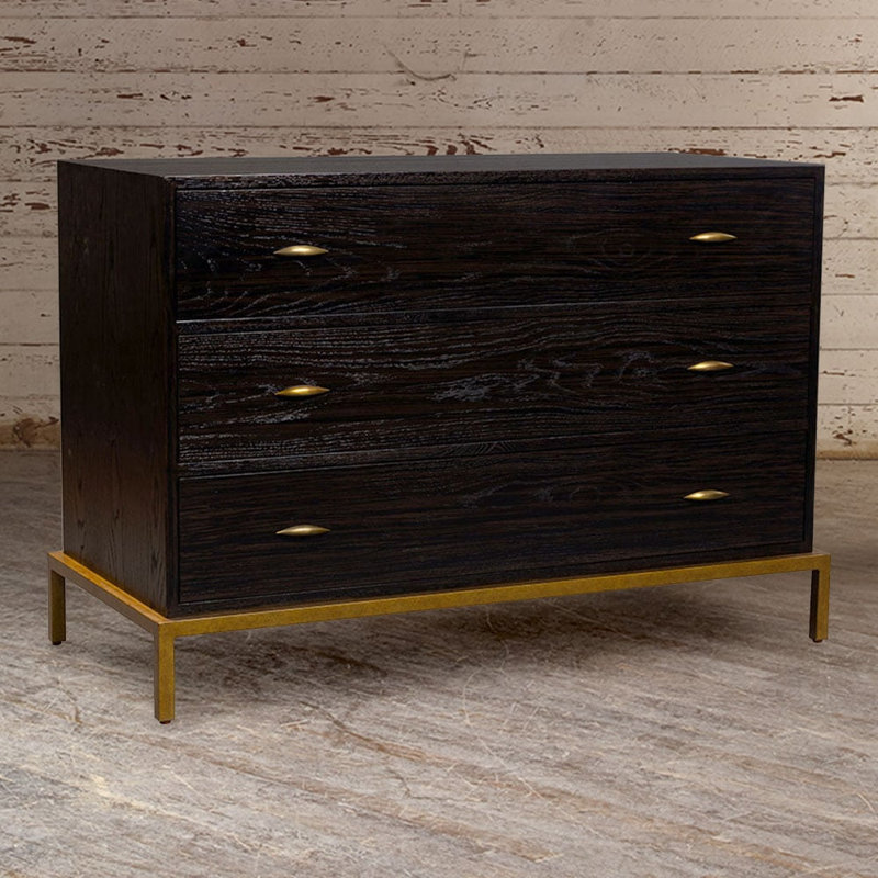 Felix Chest, Black Stained Oak