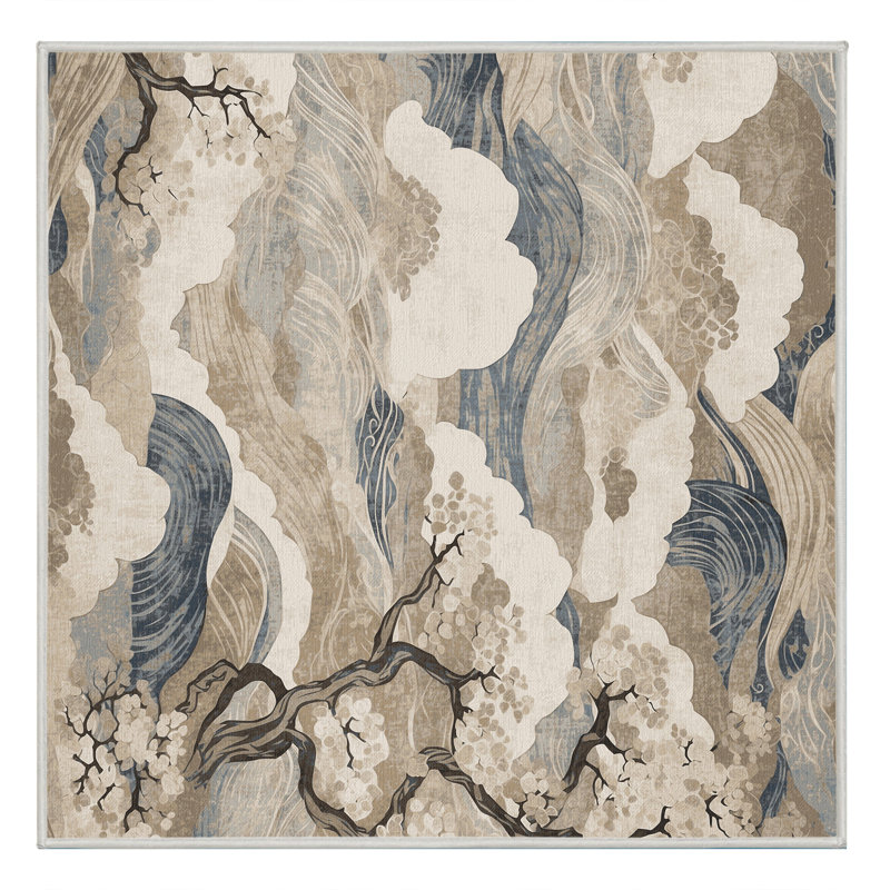 Eternal Petals Rug, Square 8'