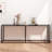 Tiffanyamber Glass Top Console Table-1870496012