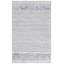 Laine de pin touffetée à la main 805 Coton Tapis géométrique en latex bleu / ivoire-175155085