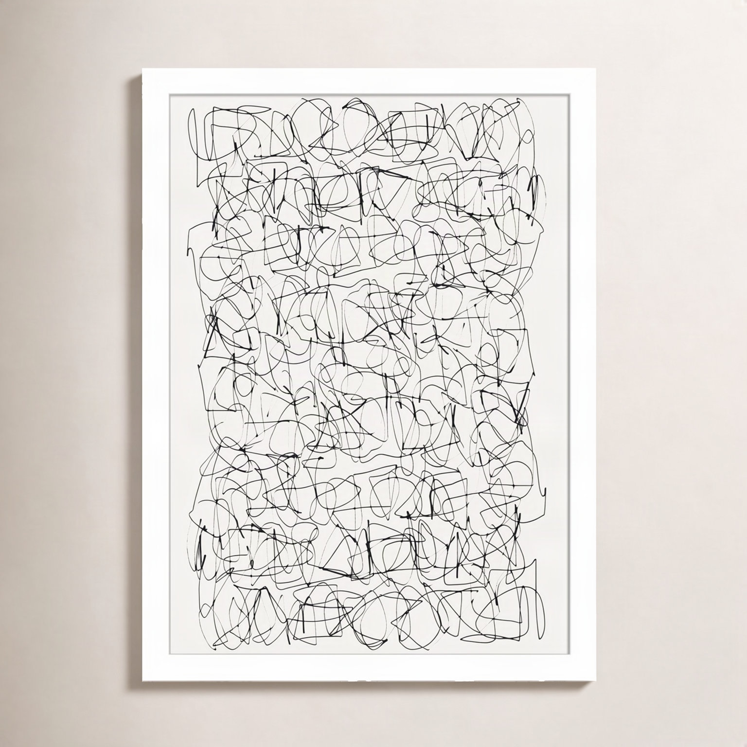 Circuitry by Dan Hobday, 17" H X 12" W, White