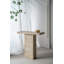 Table basse avec base piédestal