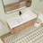 Breyonna 48 " W Wall Mounted 1 Single Vanity Bathroom Vanity With Resin Top