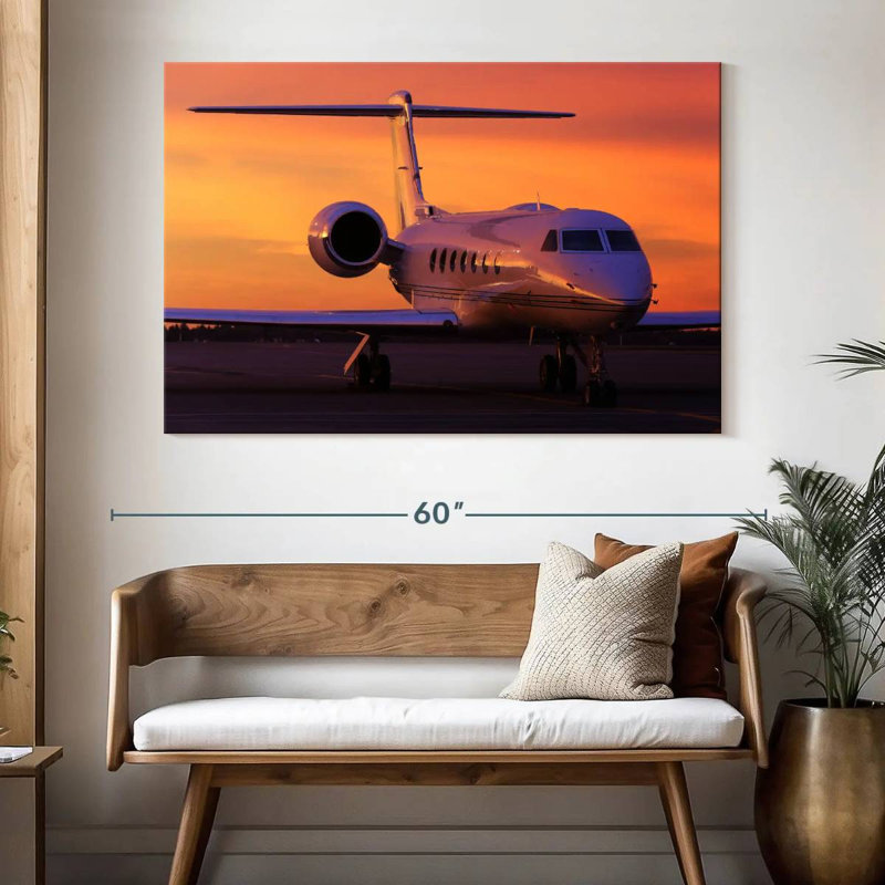 Avion d'affaires Mehar, H 34 po x l 51 po