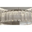 Lustre 2 lumières DEL en acier doré avec cristaux-364626403