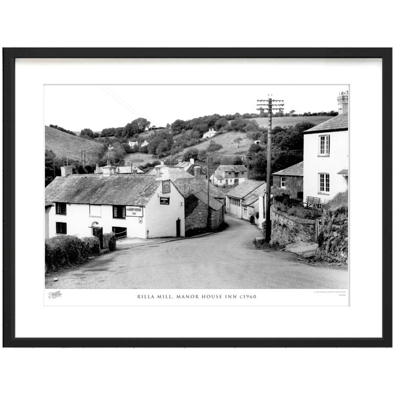 Rilla Mill, Manor House Inn C1960 by Francis Frith - Single Picture Frame Print, 40cm H x 50cm W x 2.3cm D