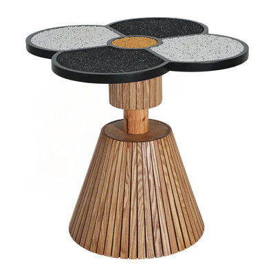 Unique FourLeaf Clover Side Table