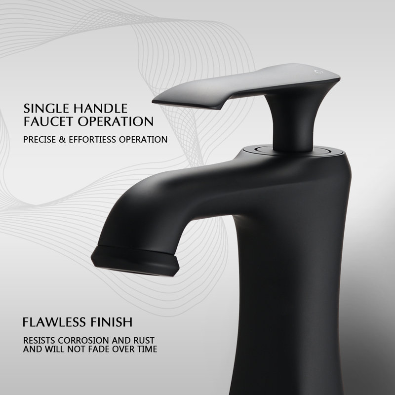 Single-Hole Single-handle Bathroom Faucet