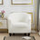 Housse pour fauteuil club Housse pour fauteuil tubulaire extensible Housse pour canapé Housse de protection pour meubles de salon