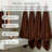 Willow 4 Pieces Towel Set – 100% Combed Cotton, Premium Quality 630 GSM, Chocolate, Ultra-Soft & Highly Absorbent (4 Bath Towels)-828768438-828768430