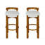 Ensemble de 2 tabourets de bar Elise