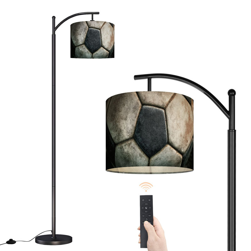 Lampe sur pied avec abat-jour réglable Arc