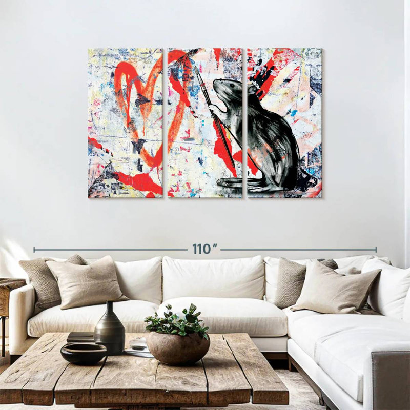 Brampt Avant Garde Pet Renaissance, 48" H x 74" W
