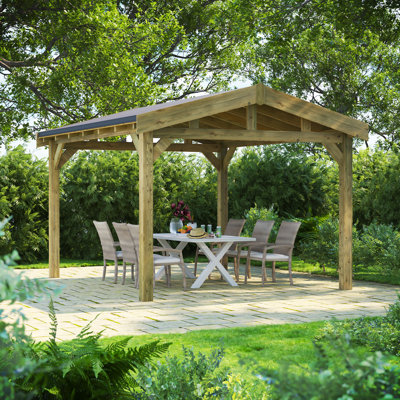 18x10 Powersheds Apex Gazebo