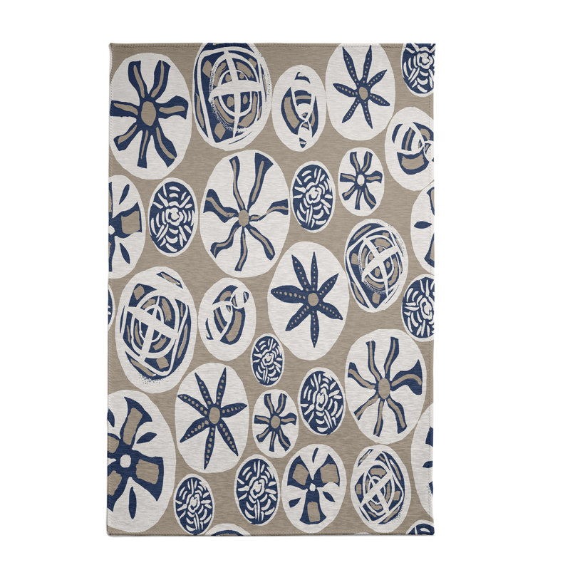 Alcesta Chenille Geometric Indoor Rug, Rectangle 5' x 7'