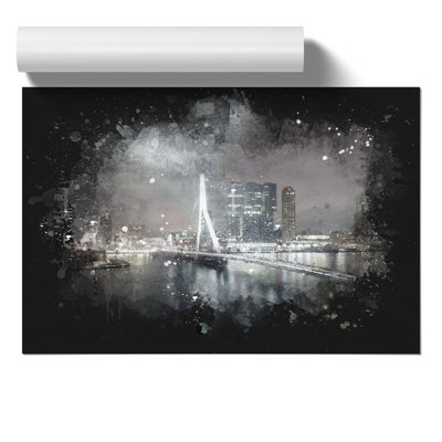 Rotterdam Skyline - No Frame Print