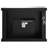 Crase Rectangular Freestanding Fireplace Mirror