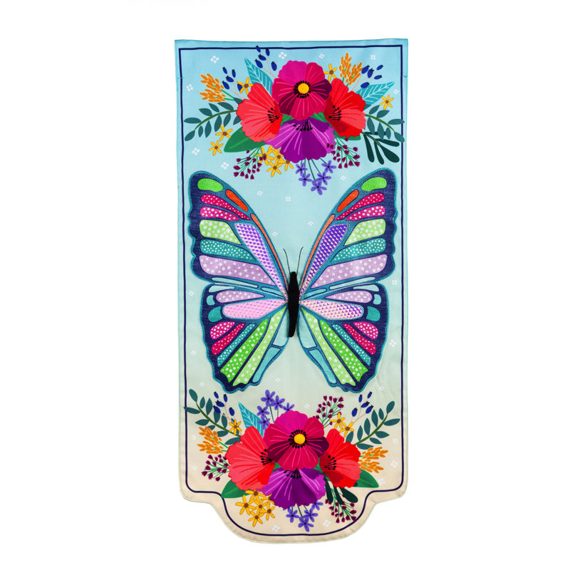 Bannière en polyester 28 x 12,5 po Vallecito