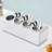 Stainless Steel Flatware Caddy Utensil Crock
