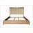 King Upholstered And Strap Panel Bed-1152093971