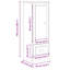Marguez 36cm Sideboard-1839958197
