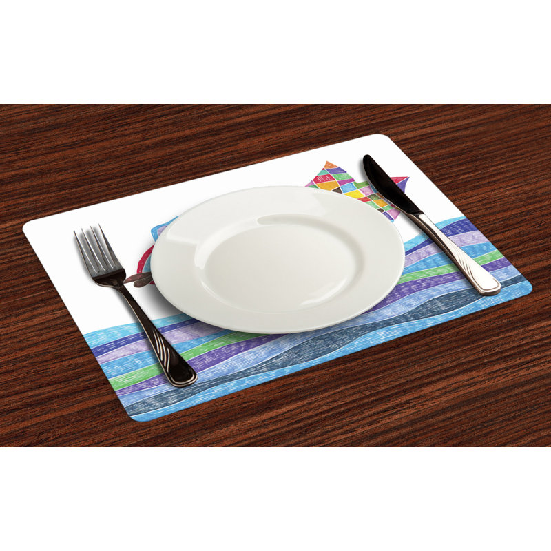 Polyester Nautical Rectangle Placemat
