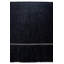 Tapis noir Kalmanovitz