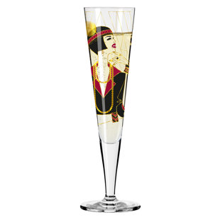 RITZENHOFF GOLDNACHT Champagnerglas #27 Von Samy Halim, Aus Kristallglas, 205 Ml, In Geschenkverpackung