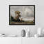 «Country Road Trees Cloudy Sky» sur papier-98298847-98298851