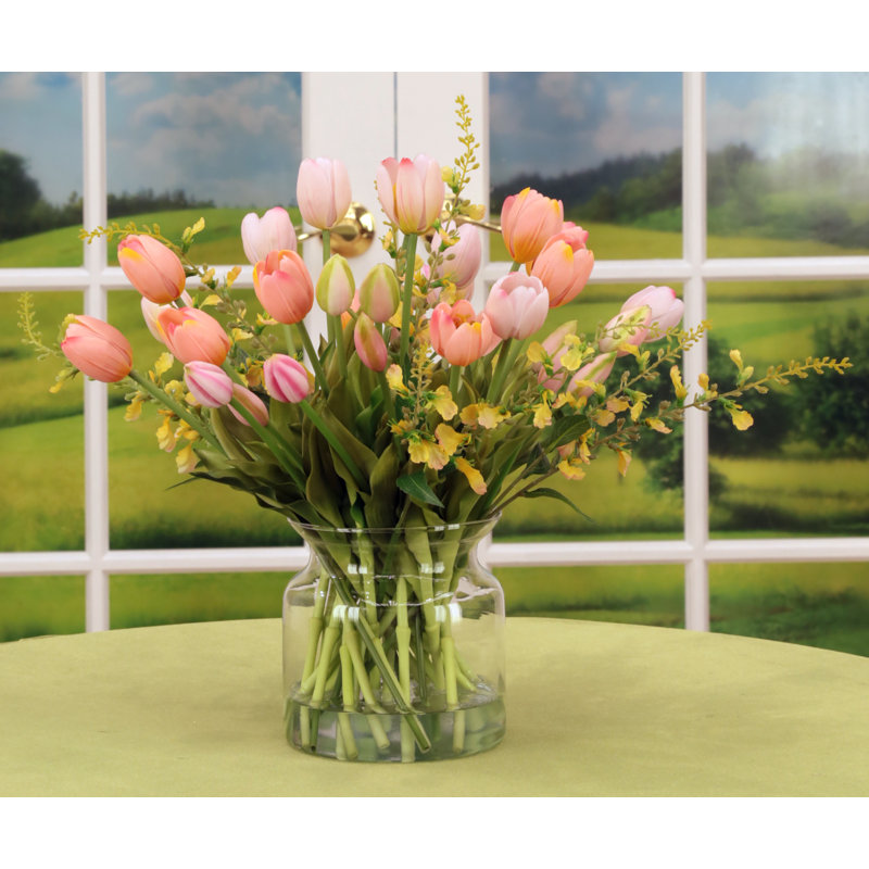 Tulip Jar - 16 Inches, Pink