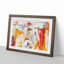Abstract Art Painting Vol.461 by S.Johnson - Picture Frame Painting Print-55615094-55615093