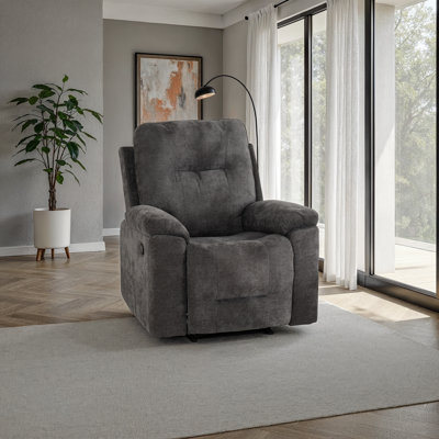 Roopal 90 cm Wide Fabric Recliner
