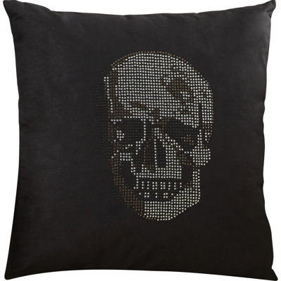Housse et insert de coussin carré en strass Luminescence