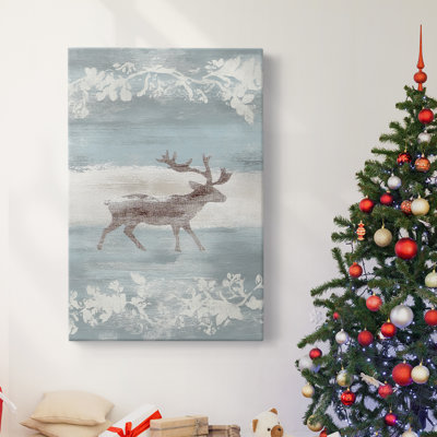 Art des Fêtes de Noël - Toile tendue avec châssis CLIX