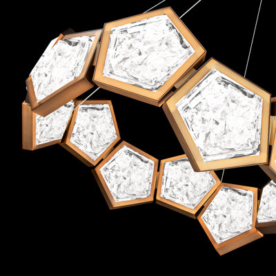 1 - Light LED Unique/Statement Pendant