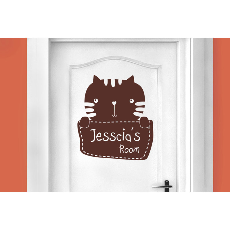 Animals Wall Decal, Brown